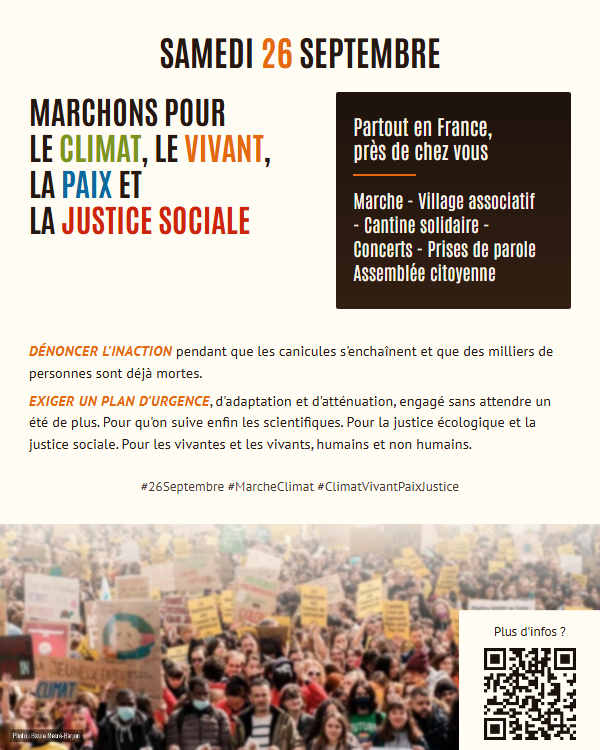 Flyer du 26 septembre, verso — Couleur